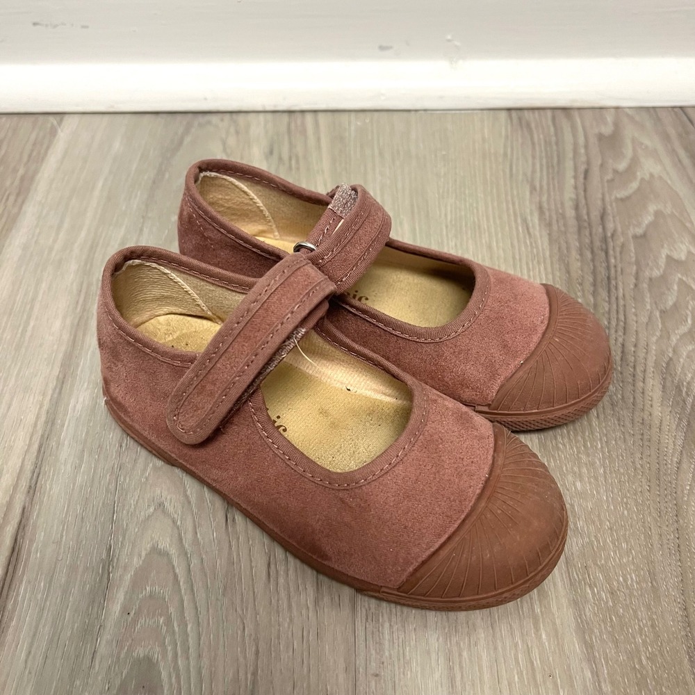 Childrenchic Mauve Canvas Mary Jane Shoes in Kids Size 24 /‎ US 8